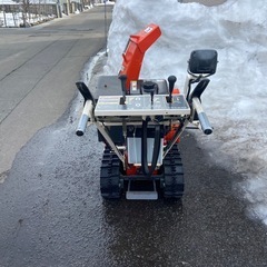 フジイ除雪機8馬力の画像