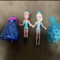 ディズニープリンセス アナと雪の女王 キラキラダンスパーティドールセット の画像