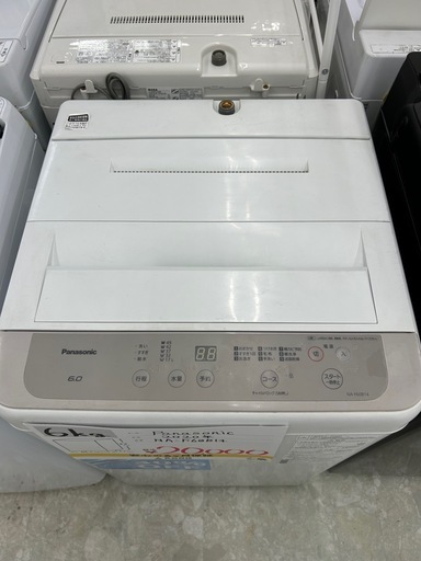 Panasonic NA-F60B14 2020年製 洗濯機 6kg