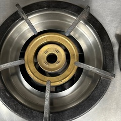 7368【程度良好】2022年製マルゼンM-212C卓上2口コンロW595D420H160mmLPガステーブルの画像