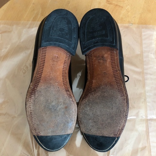 SCOTCH GRAIN スコッチグレインブラックレザーシューズ
24.5cm