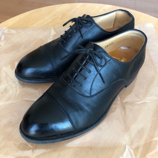 SCOTCH GRAIN スコッチグレインブラックレザーシューズ
24.5cm