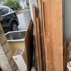 エアコン　木材　ドアの画像