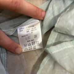 プチプラのあや　シアーシャツ　dearfulの画像