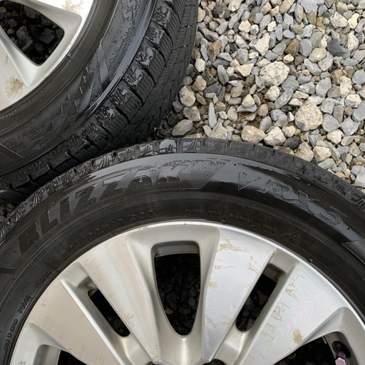 流用・車検用に！ブリヂストン VRX3 ホンダ RK ステップワゴンスパーダ 純正 16インチ 205/60R16　