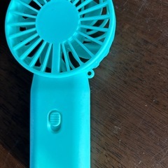 ハンディー扇風機　動作確認済みの画像