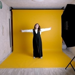 【背景紙・バック紙】 BPS-2711 [No.14 フォーシャイエロー 2.72x11m]の画像