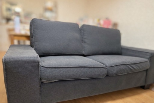 IKEA ソファー KIVIK 3人掛け ダークグレー