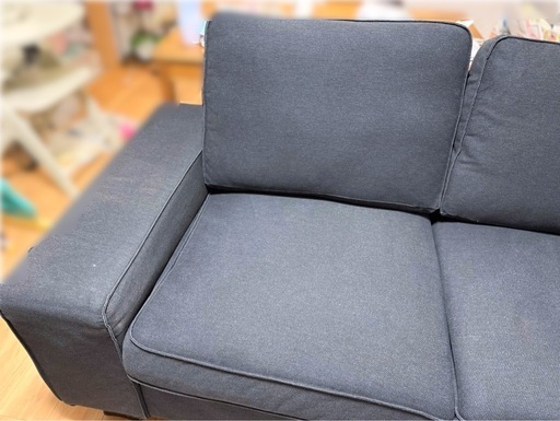 IKEA ソファー KIVIK 3人掛け ダークグレー