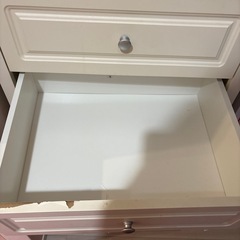 アンティーク調NITORI チェスト キャセイ 10060 5段 廃盤品の画像