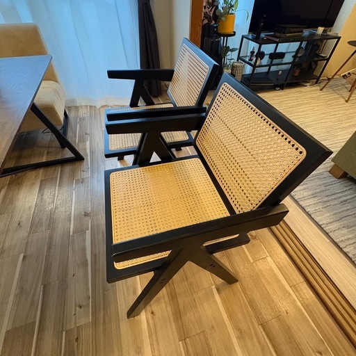 ダイニングチェア2脚【美品】　