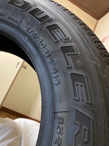 ジムニータイヤ4本175 80r16　1月新車外し　　