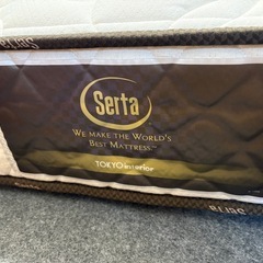 【Serta】マットレス　ベッド　セミダブル　※2026.3.20限定の画像