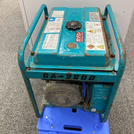 【中古】【動作OK】【店頭引取限定】スタンダード発電機　DENYO　GA-2600