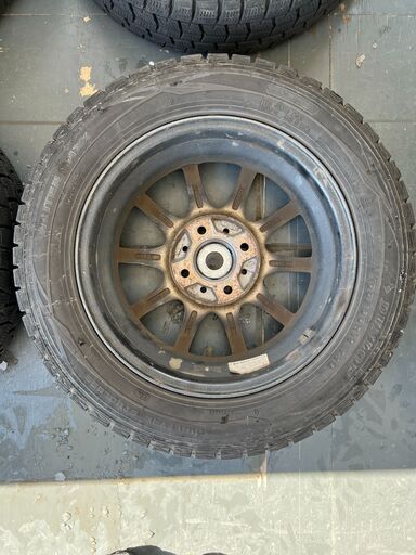 【3/20までT00029】13インチホイール　スタッドレス　155/65R13　ホイール＆タイヤ4本セット（スタッドレス/ダンロップ　ウィンターマックス01）　　