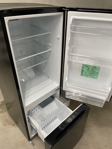 冷蔵庫　ブラック　156Ｌ　2023 11.000円