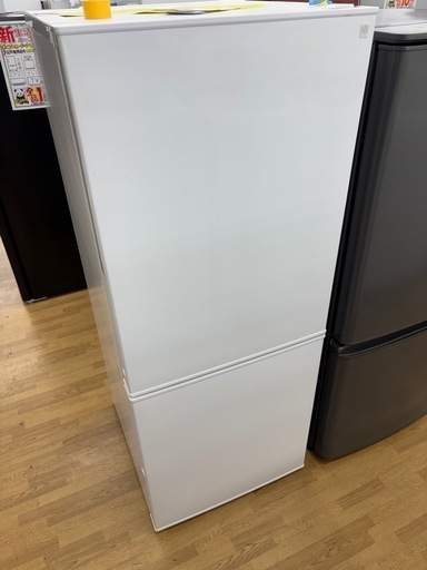 【ドリーム川西店限定】☆ジモティー見たよ割引☆ 2ドア冷蔵庫 ニトリ NTR-140WH 140L 2023 クリーニング済み 【21