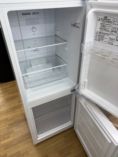 【ドリーム川西店限定】☆ジモティー見たよ割引☆ 2ドア冷蔵庫 ニトリ NTR-140WH 140L 2023 クリーニング済み 【21