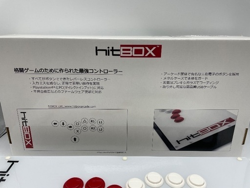 【トレファク足立扇店】ﾚﾊﾞｰﾚｽｺﾝﾄﾛｰﾗｰ HitBox Arcade Controller 取説･USBｹｰﾌﾞﾙ付