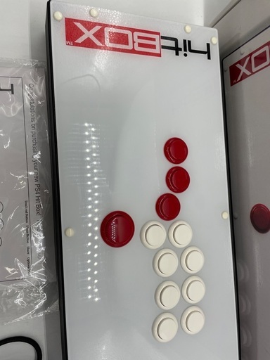【トレファク足立扇店】ﾚﾊﾞｰﾚｽｺﾝﾄﾛｰﾗｰ HitBox Arcade Controller 取説･USBｹｰﾌﾞﾙ付