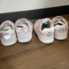 IFME 13.0 女の子　靴　双子　ピンク　おそろい　保育園の画像