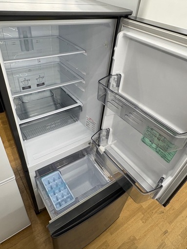 【ドリーム川西店限定】☆ジモティー見たよ割引☆ 2ドア冷蔵庫 ミツビシ MR-P15F-H 146L 2021クリーニング済み 【21