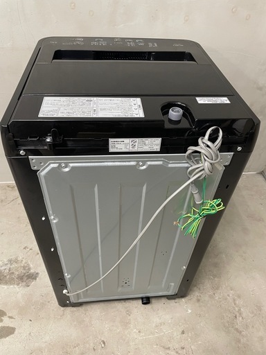 洗濯機　　ブラック　5.5kg 2023年　9.900
円