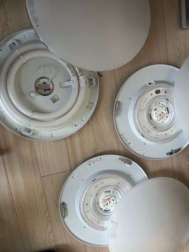 美品　シーリングライト　3つセット　LED 2つ　電球1つ 