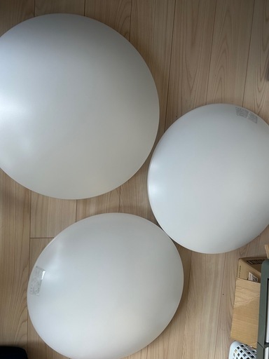 美品　シーリングライト　3つセット　LED 2つ　電球1つ 