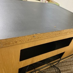 ブラック　テレビ台の画像