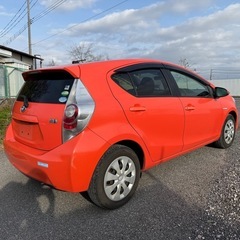 平成25年 トヨタアクア  Gグレード　23,345kmの画像