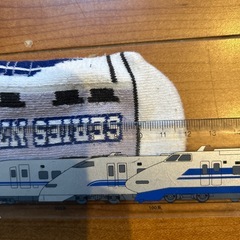 ☆新幹線靴下約12cm
2足セット☆の画像