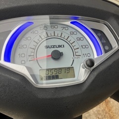 エンジン始動動画あり　堺市堺区アドレス125の画像