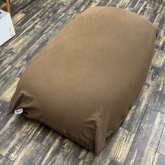 【中古品】Yogibo Midi ビーズクッション ブラウン ヨギボー チョコレートカラー 生活家具 ソファーの画像