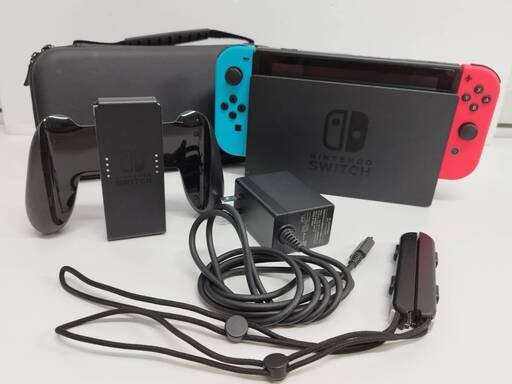 【美品】Nintendo Switch 本体 HAC-001(-01)/2019年製/キャリングケースつき！