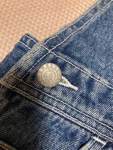 90s'ビンテージワーナーブラザーズ、トィーティー刺繍オーバーオール