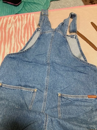 90s'ビンテージLONEY TUNES刺繍オーバーオール