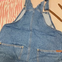 90s'ビンテージLONEY TUNES刺繍オーバーオールの画像