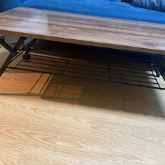 【現在交渉中】木目調ローテーブル の画像