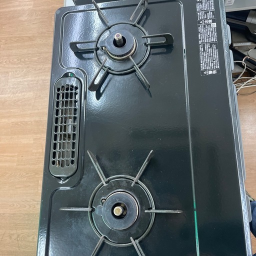 ☆ドリーム荒牧店☆ジモティー割引有☆【クリーニング済】リンナイ/都市ガス用ガステーブル/RTE597BKL/2023年製