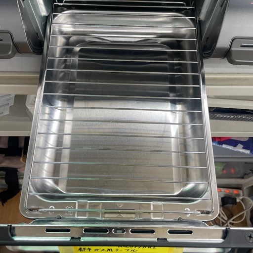 ☆ドリーム荒牧店☆ジモティー割引有☆【クリーニング済】リンナイ/都市ガス用ガステーブル/RTE597BKL/2023年製