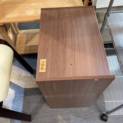 【扉付きカラーボックス】【2段】クリーニング済み【管理番号0306】野の画像