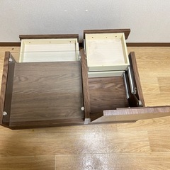 0円ローテーブル　鏡・キャスター付きの画像