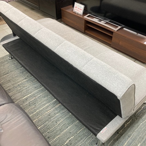ソファーベッド　※座面中央少し変色あり