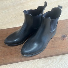 【お譲り先決定済み】レインブーツ　ブラック の画像