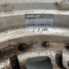 work タイヤホイールセットの画像