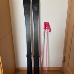 Hartスキー、ストック、ブーツセットの画像