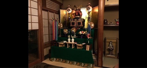 ●● 五月人形　カブト　甲冑　●● 段飾り　端午の節句