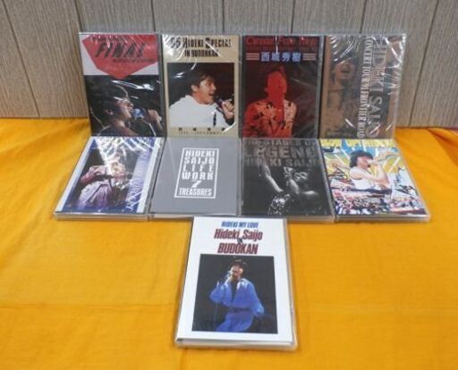 DVD BOX 西城秀樹 THE STAGE OF LEGEND 9枚組 DYCS-1219 SONY MUSIC 西岡店