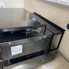 ガスコンロ、IH用天板　調味料ラック
の画像